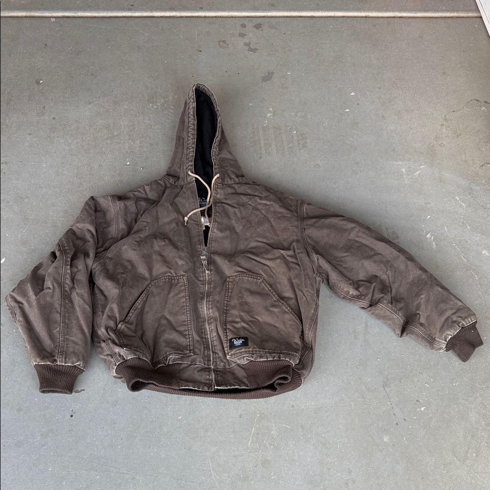 Walls Blizzard Pruf Jacket with Black and Brown Accents